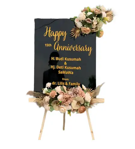 Papan Bunga Akrilik Wonokerso